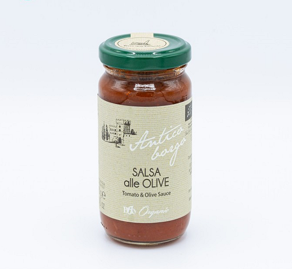 Biologische Saus met Olijven-Organic Sauce with Olives