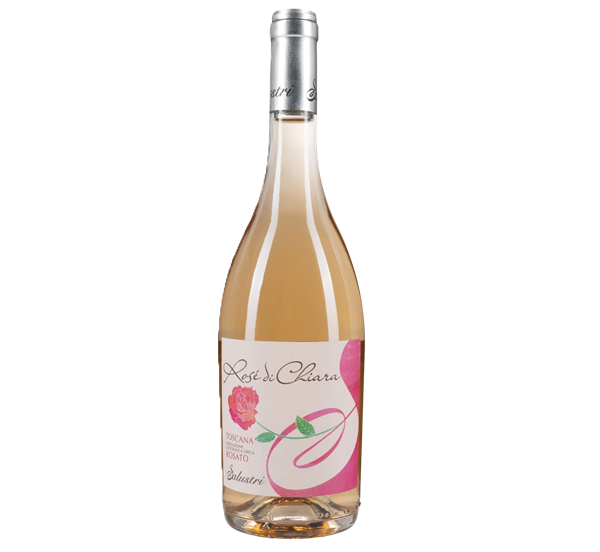 fles 750ml rose wijn rose di chiara-rose wine rose di chiara.